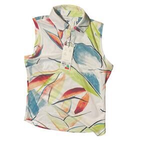 NWT Walter Hagen Women's Sleeveless Polo Size XS Retail $45